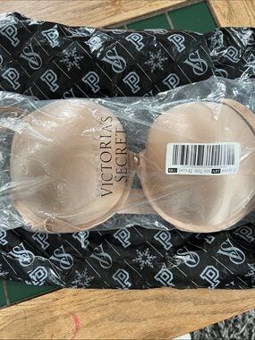 Victoria's Secret Beige 36DD bombshell add 2 cups push up bra